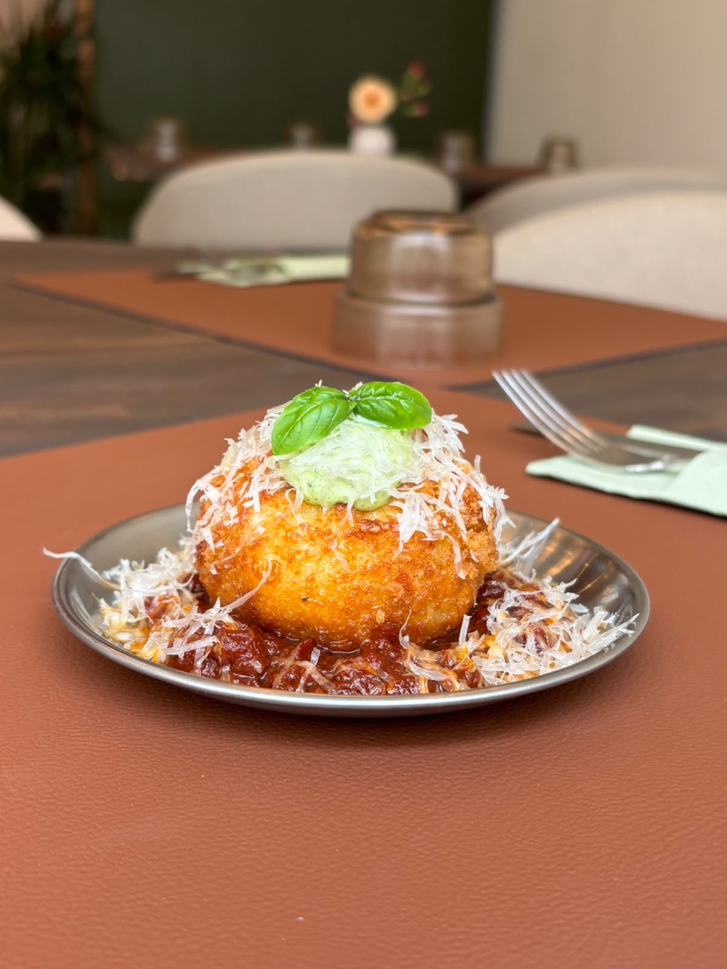 Burrata Arancini